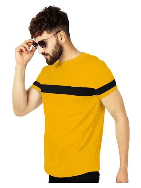 Yellow T-Shirt: Buy Yellow T-Shirt for Men Online at Low Prices in India -  Snapdeal