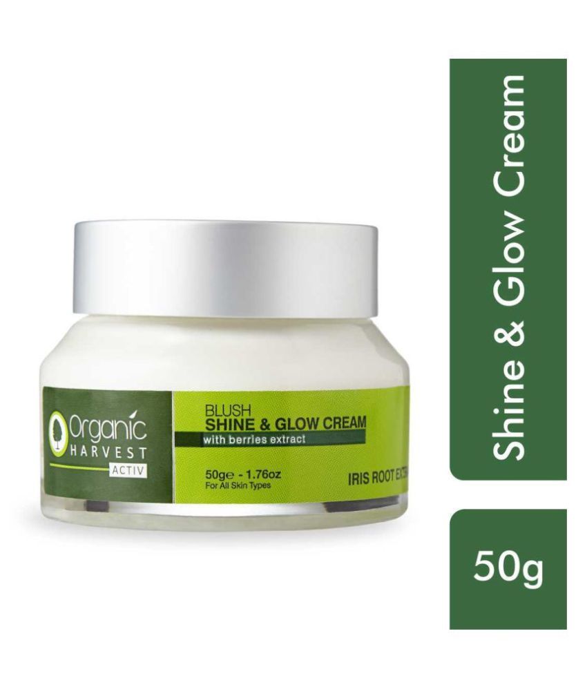 organic harvest shine and glow cream