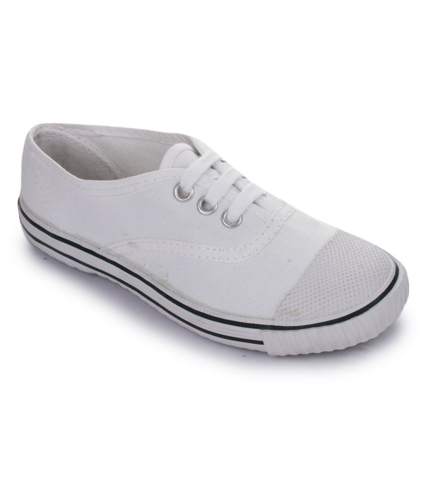     			Liberty Lifestyle White Casual Shoes