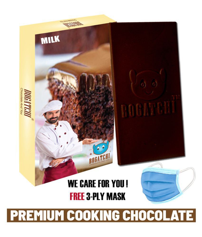 BOGATCHI Cooking and Baking Milk Chocolate 160 g