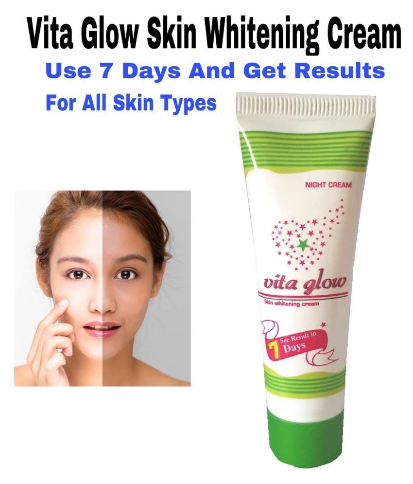Vita Glow Skin Brightening Skin Whitening Night Cream 15 Gm Buy Vita Glow Skin Brightening Skin