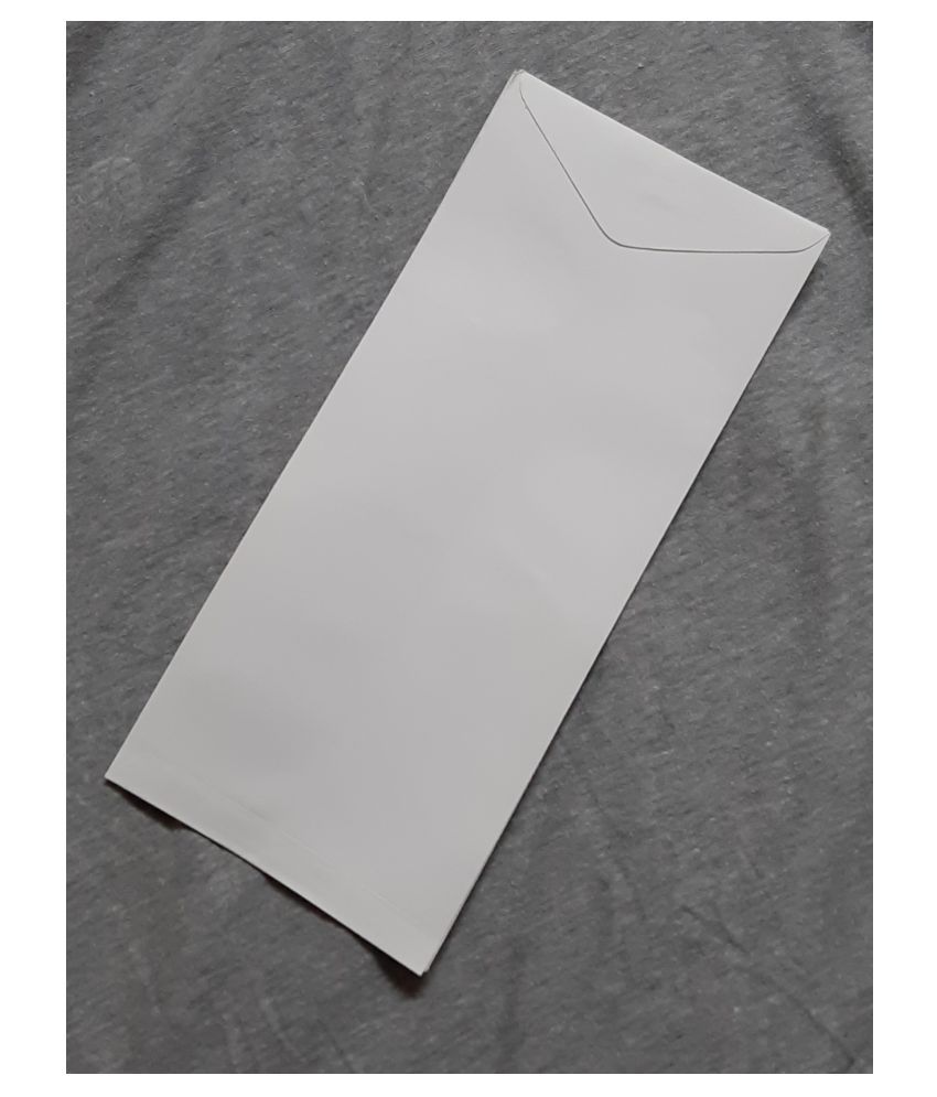 Athar White Business/Documents Envelopes [100 GSM] 10x4 Inches: Buy ...
