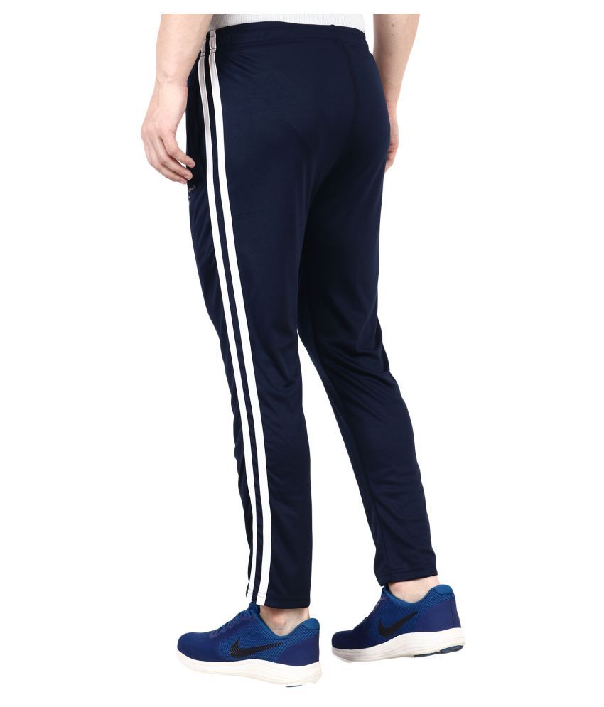 Deuce Sports Men Blue Solid Regular fit Track Pants Buy Deuce Sports