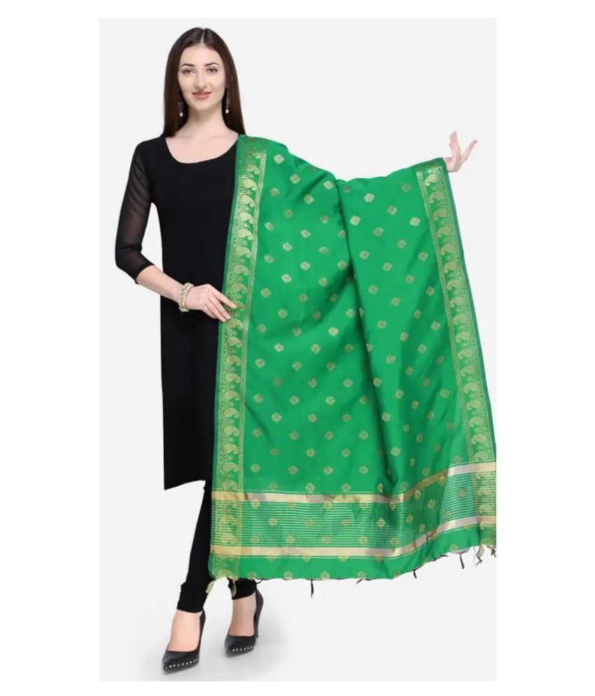 jacquard shirt and dupatta