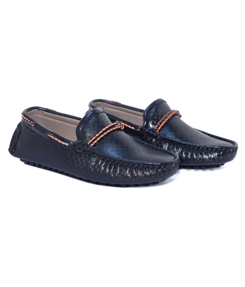 PAUL JOHN Boys Black Loafers Price in India Buy PAUL JOHN Boys Black