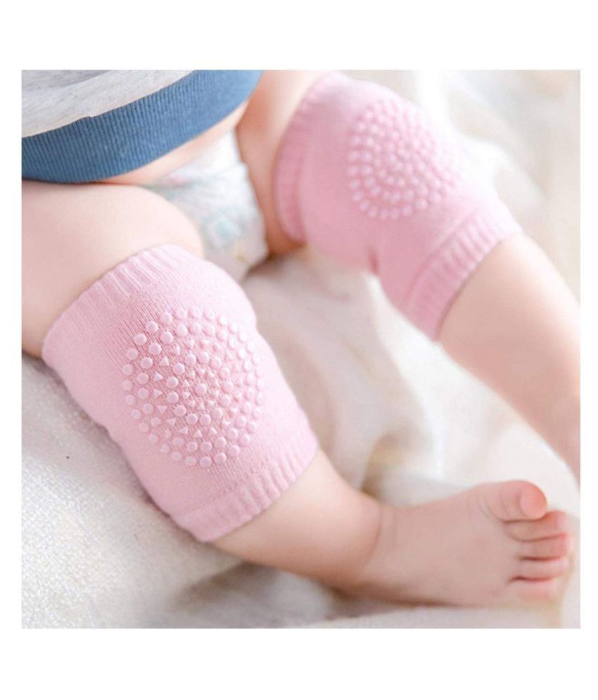     			Silver Shine Assorted Coton Baby Knee Pad 2 pcs