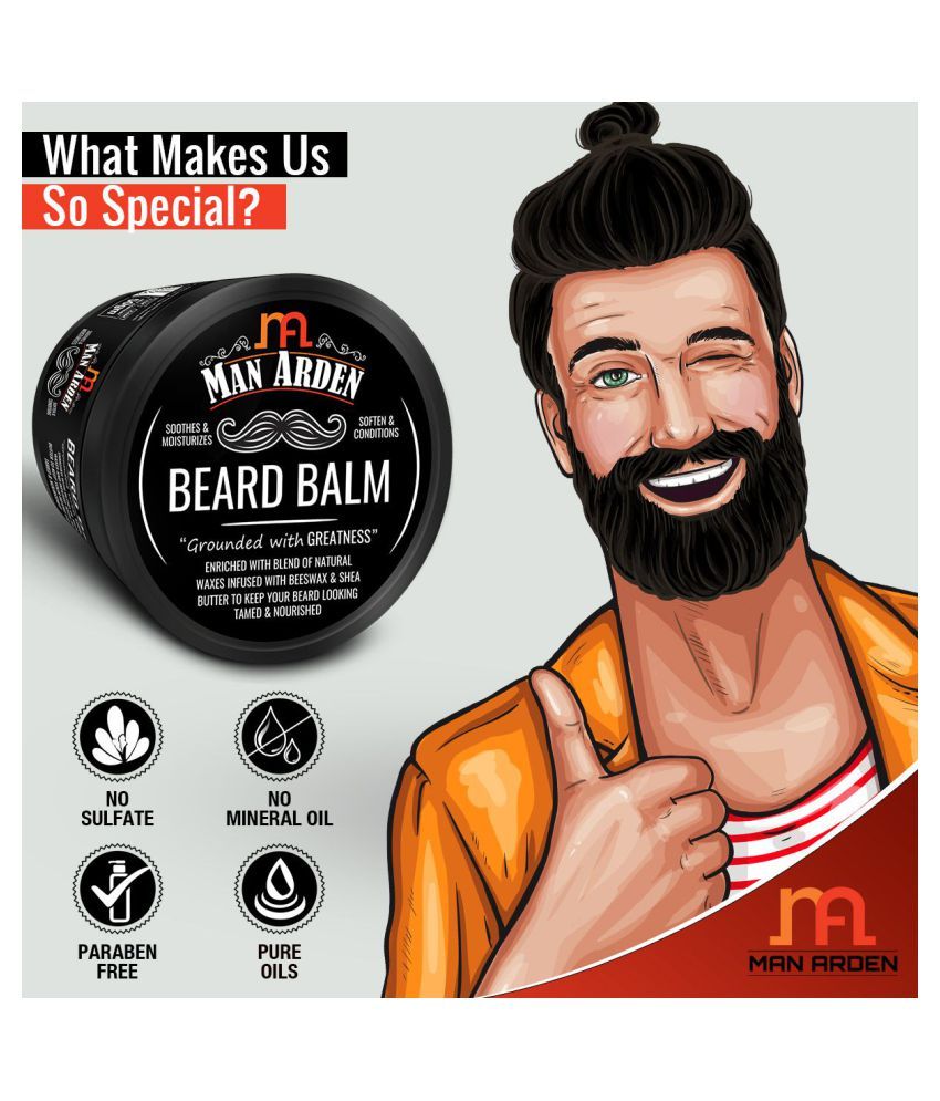 Man Arden Beard Softener & Moustache Wax 50 g Buy Man Arden Beard