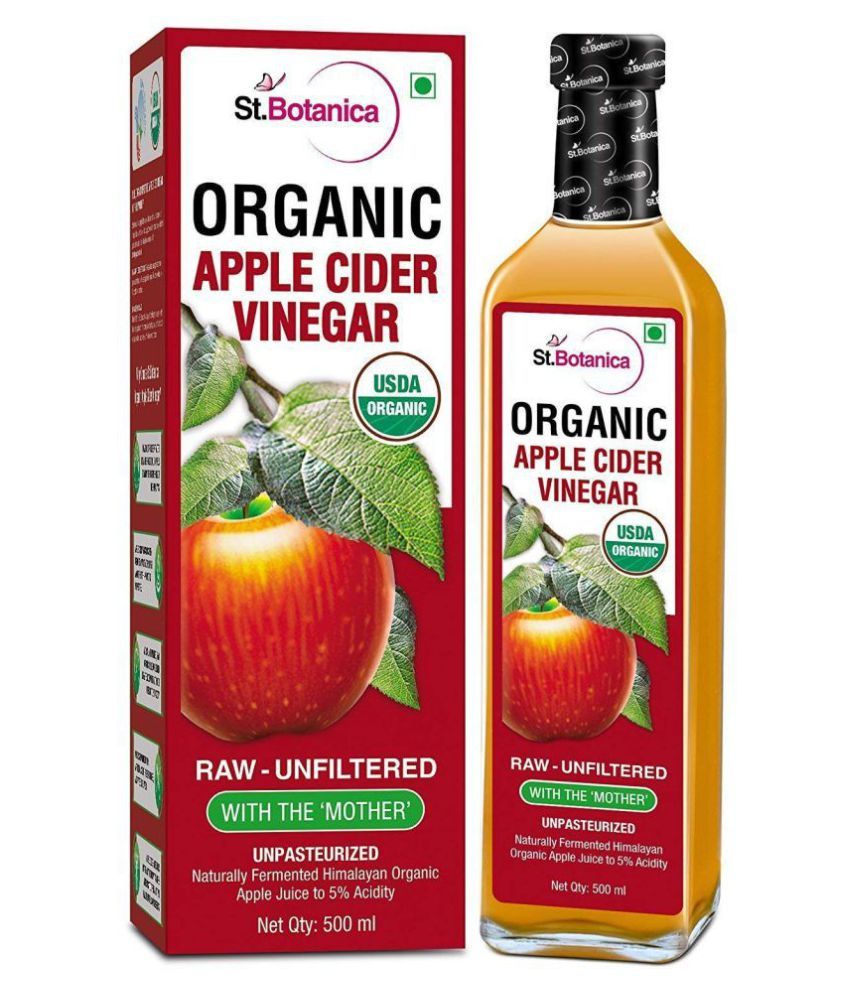 StBotanica USDA Organic Apple Cider Vinegar (Glass Bottle) 500 g Buy