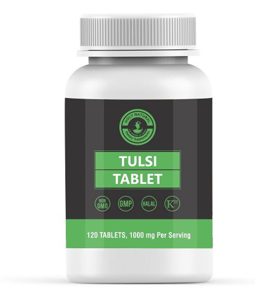 Holy Natural Tulsi Tablet - 120 100 gm Vitamins Tablets