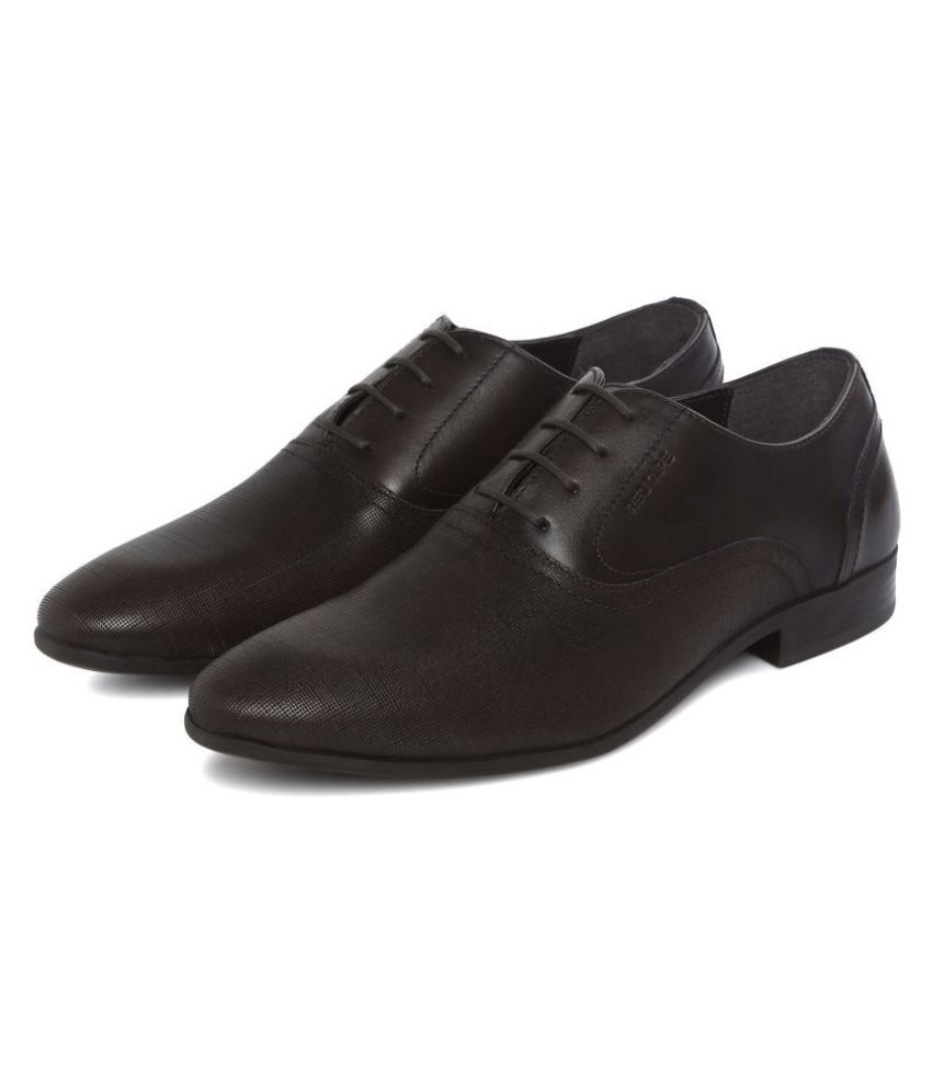red tape oxford shoes in patent leather