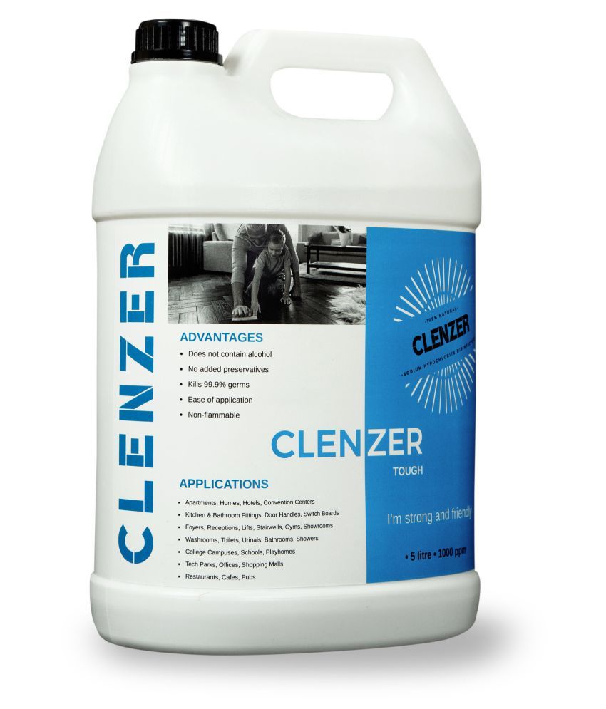 CLENZER Disinfectant Floor Cleaner Natural Fragrance 5 L ...