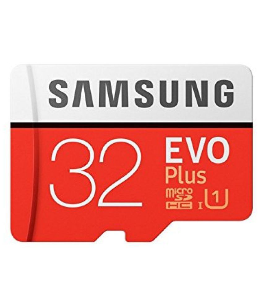 Samsung EVO Plus 32GB microSDHC UHSI U1 95MB/s Full HD Memory Card