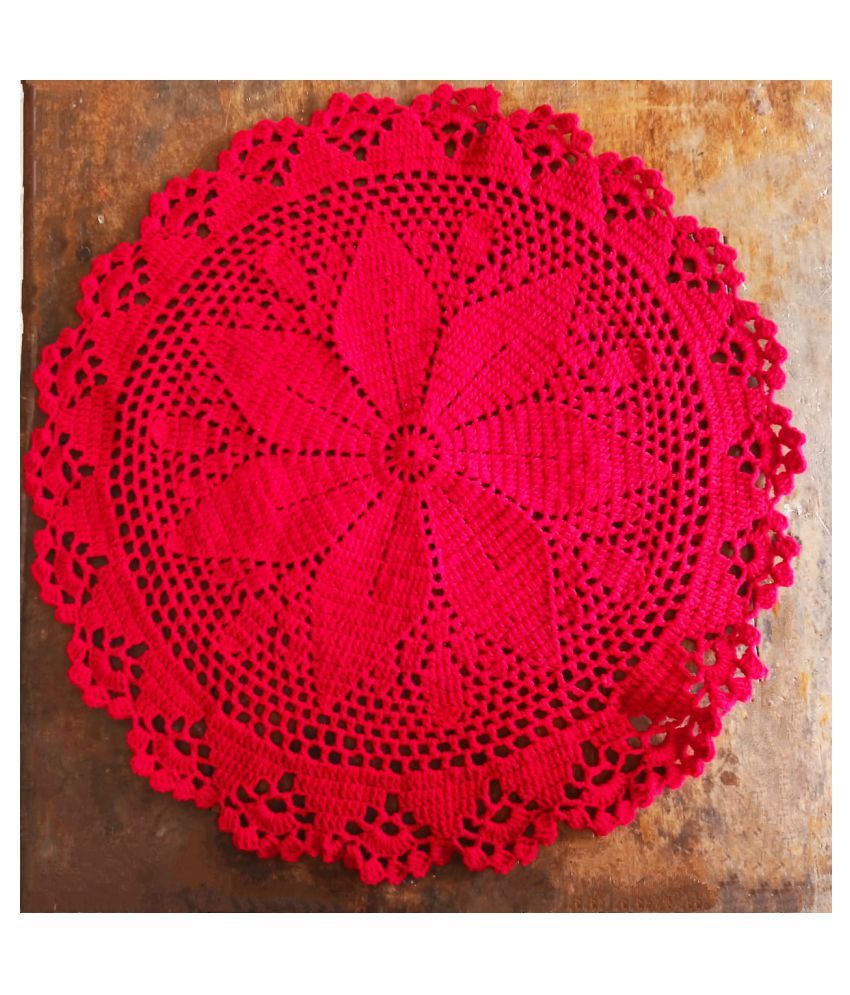 Table Mate Single Crochet Lace Table Mats Buy Table Mate Single
