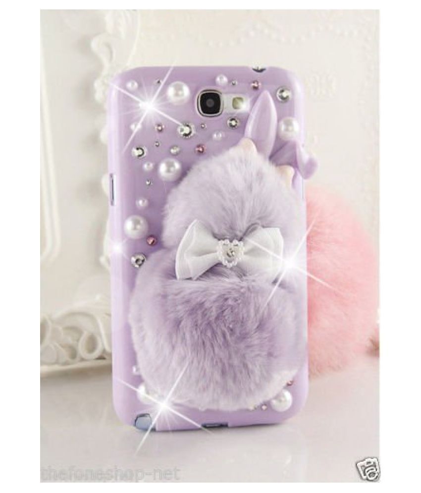 Apple iPhone 6S Plus Hybrid Covers Iphone 6s plus Purple Diamond Hard Shell Back Cover