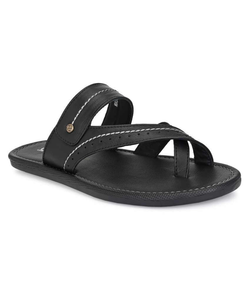 shences black daily slippers