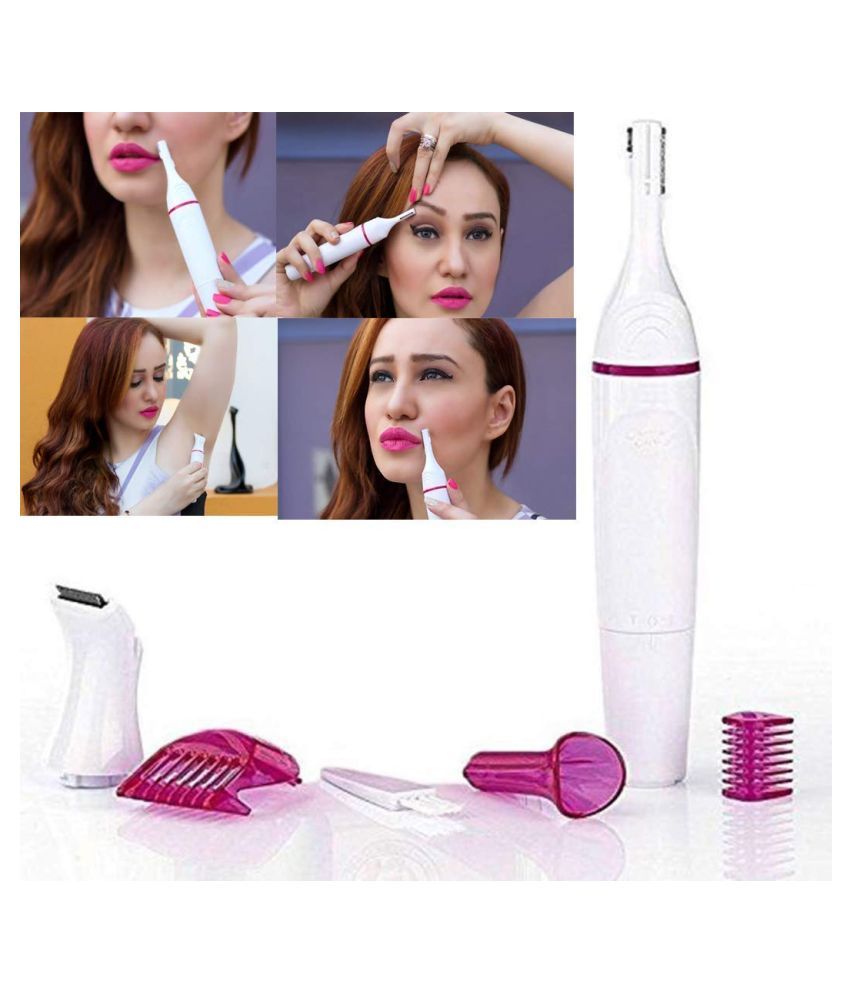 Sweet Sensitive Precision Beauty Styler Hair Removal Trimmer For Women A Best Buy Painless Trimmer For Women Facial Machine 0 G 4 Pcs Buy Sweet Sensitive Precision Beauty Styler Hair Removal Trimmer