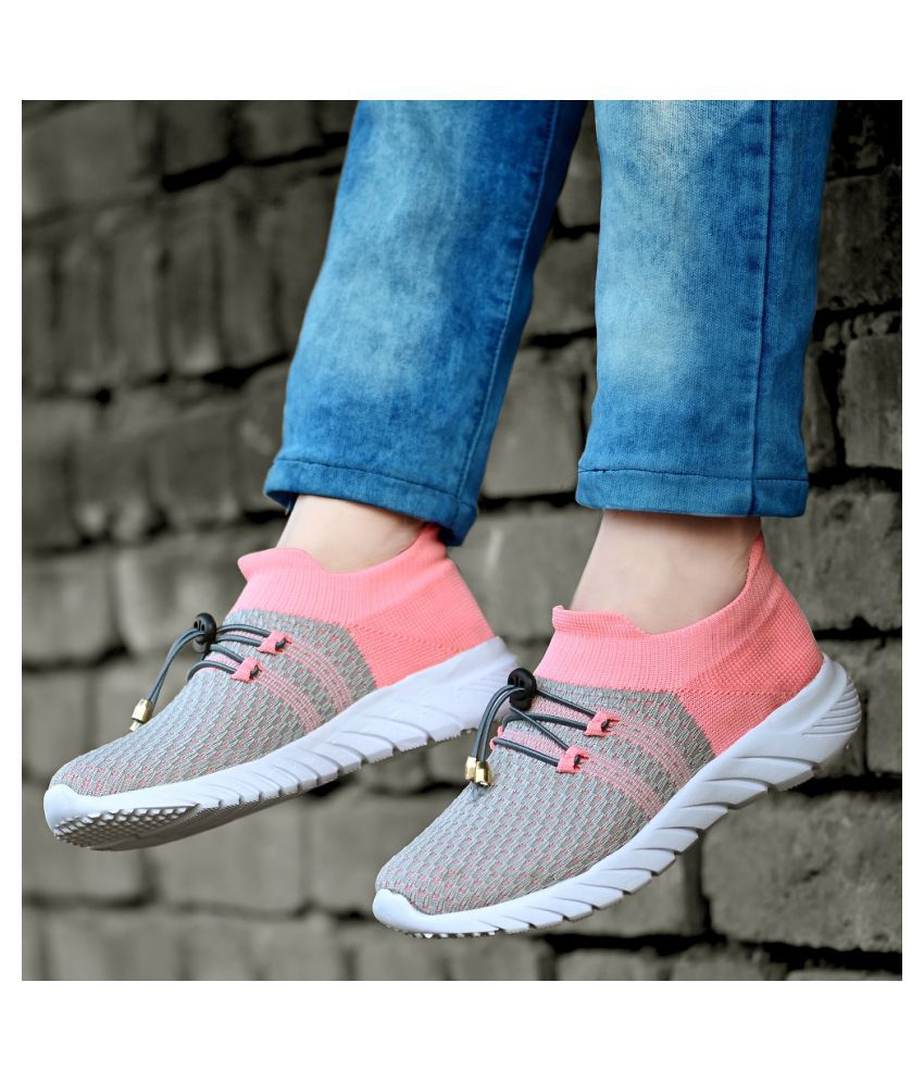 TECHNOFIT Comfortable Stylish Running Shoes Gray: Buy Online at Best Price  on Snapdeal