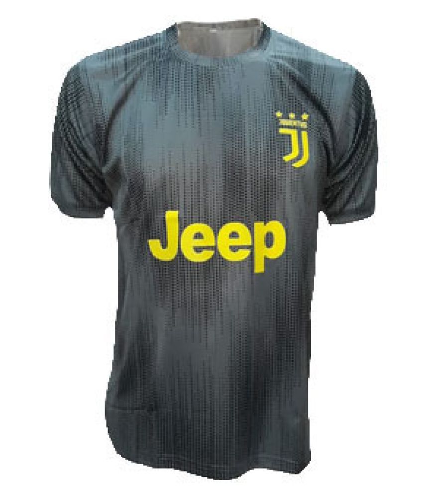 Juventus Jersey Grey Polyester Jersey Buy Juventus Jersey Grey Polyester Jersey Online at Low