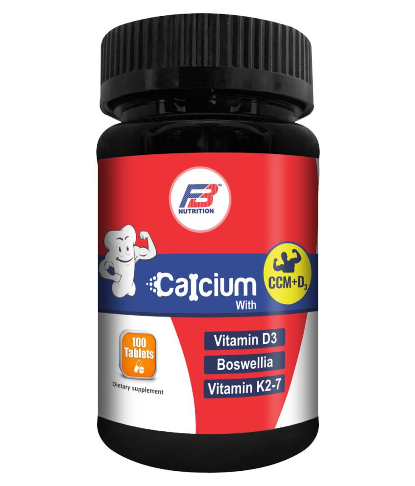 FB Nutrition Calcium 100 Tablets 500 mg Vitamins Tablets ...