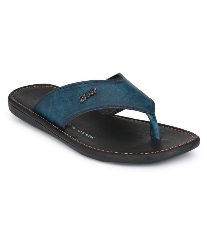     			Leeport Blue Flip Flops