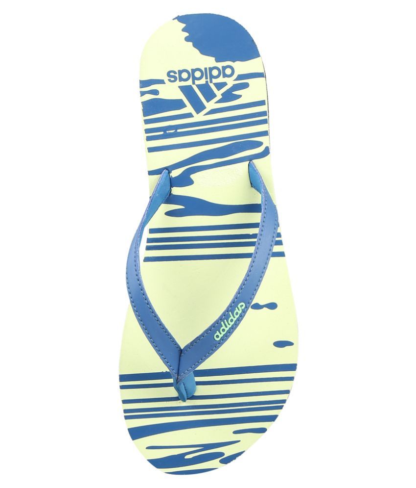 Adidas Green Slide Flip flop Price in India- Buy Adidas Green Slide Flip flop Online at Snapdeal
