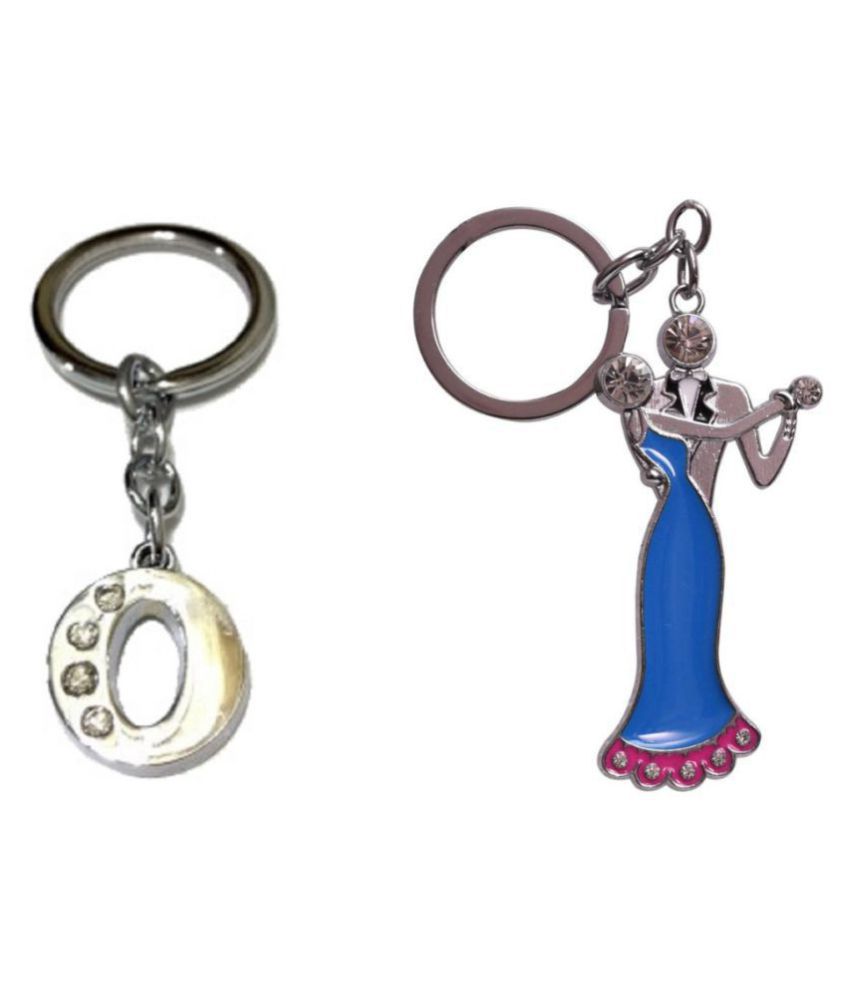 CLB Combo of Metal Key Chains (Multicolour) ( Pack of 2): Buy Online at ...