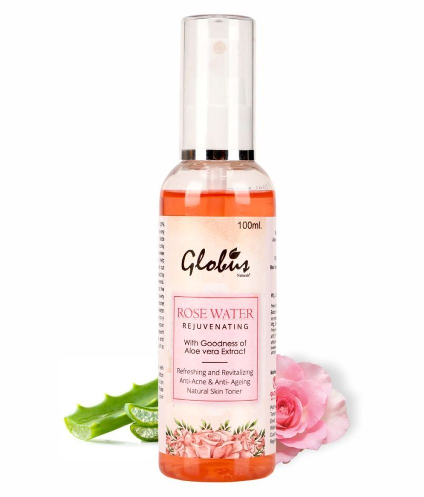     			Globus Naturals Rejuvenating Rose Water Skin Tonic 100 mL