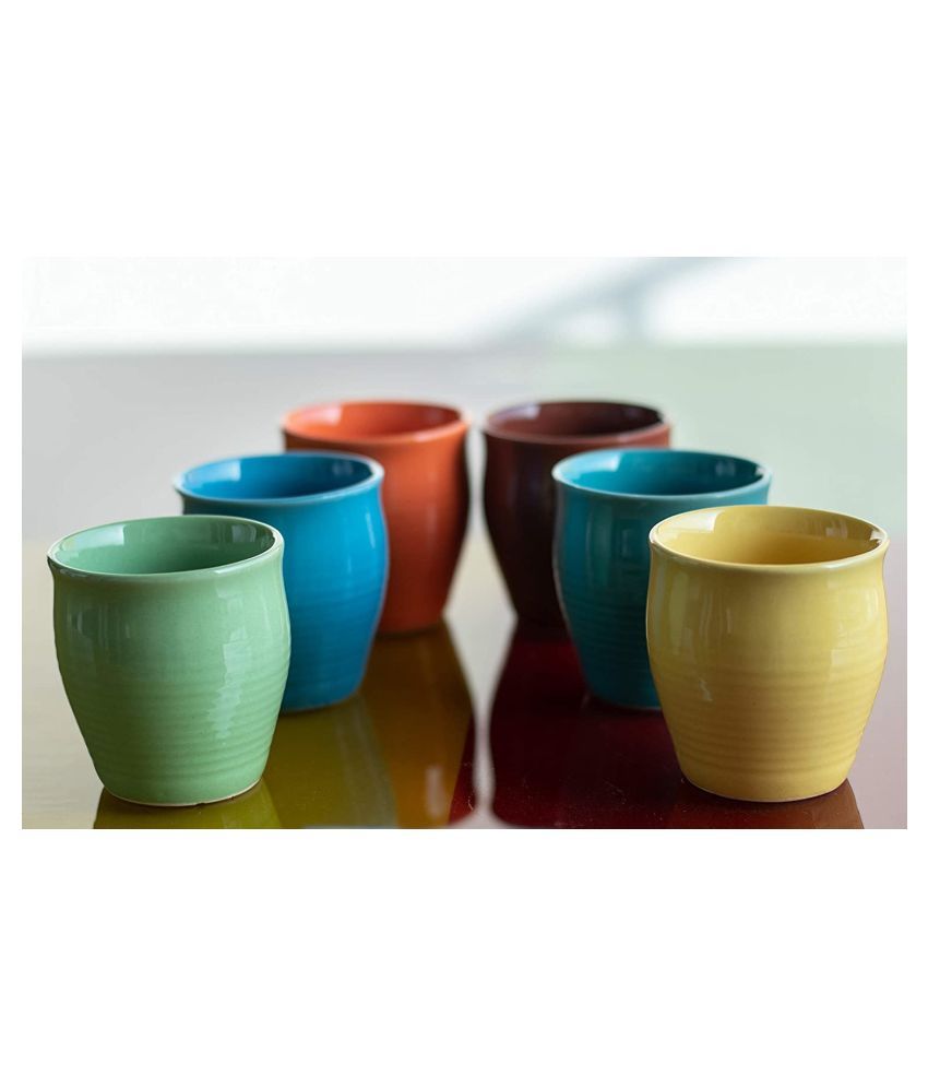 indian-crafties-ceramic-tea-cup-6-pcs-160-ml-buy-online-at-best-price