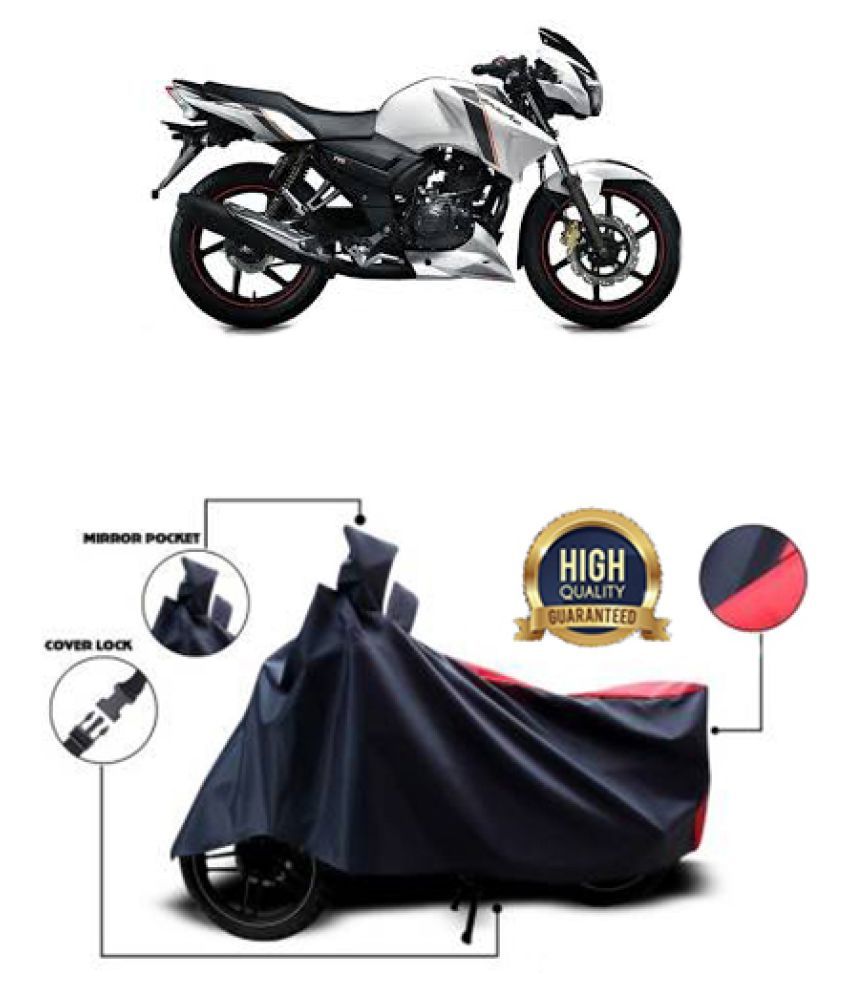 Qualitybeast Two Wheeler Cover For Tvs Apache 160 Fi Red Black Buy Qualitybeast Two Wheeler Cover For Tvs Apache 160 Fi Red Black Online At Low Price In India On Snapdeal