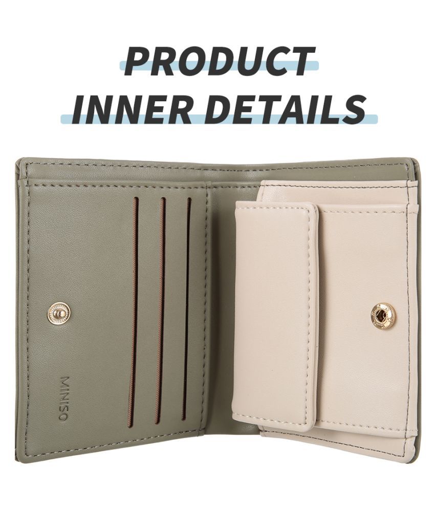 Buy Miniso  Green Wallet  at Best Prices in India Snapdeal