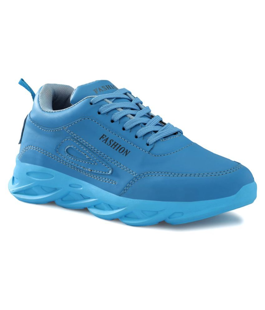 light blue casual shoes