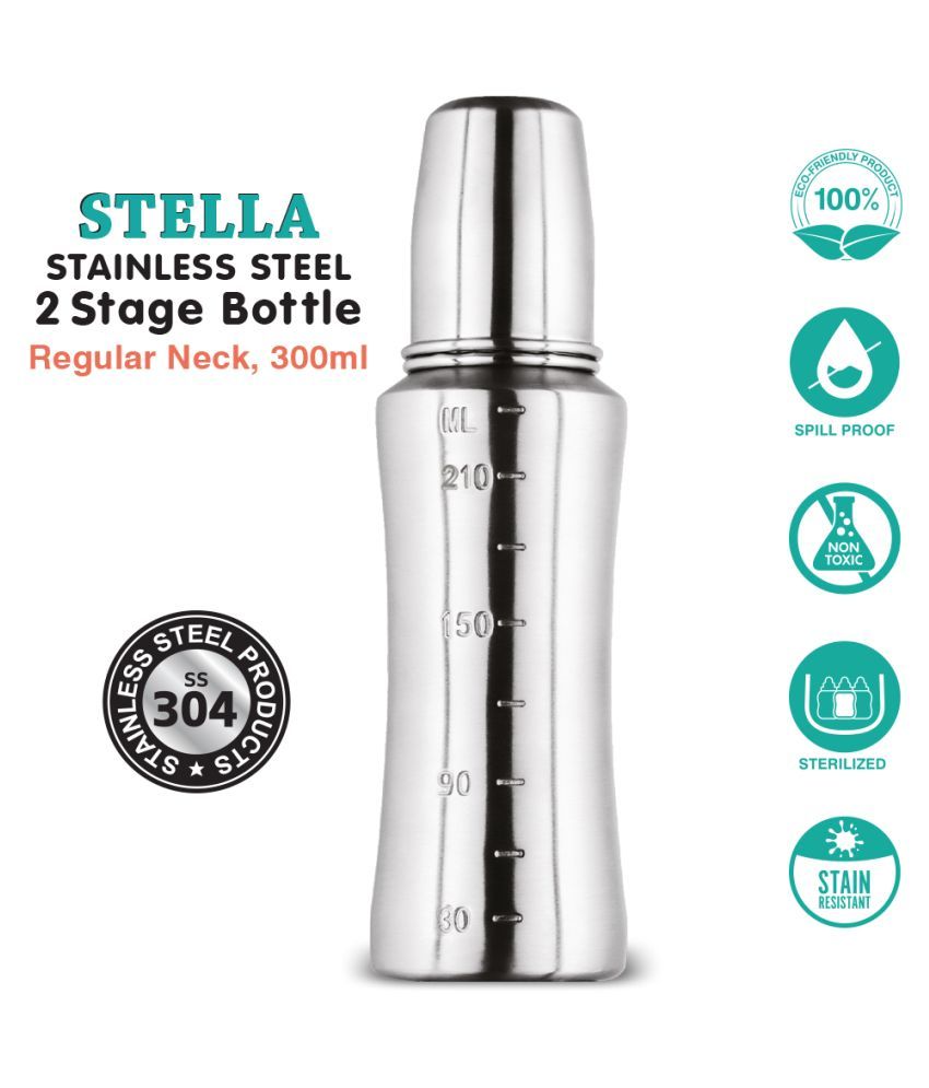 buddsbuddy steel feeding bottle