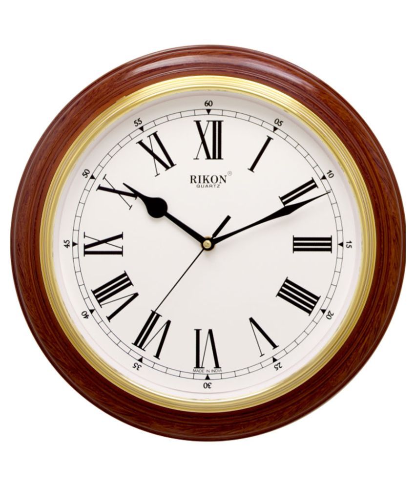 RIKON Circular Analog Wall Clock RK4151 SWEEP ( 31 x 31 cm ) Buy