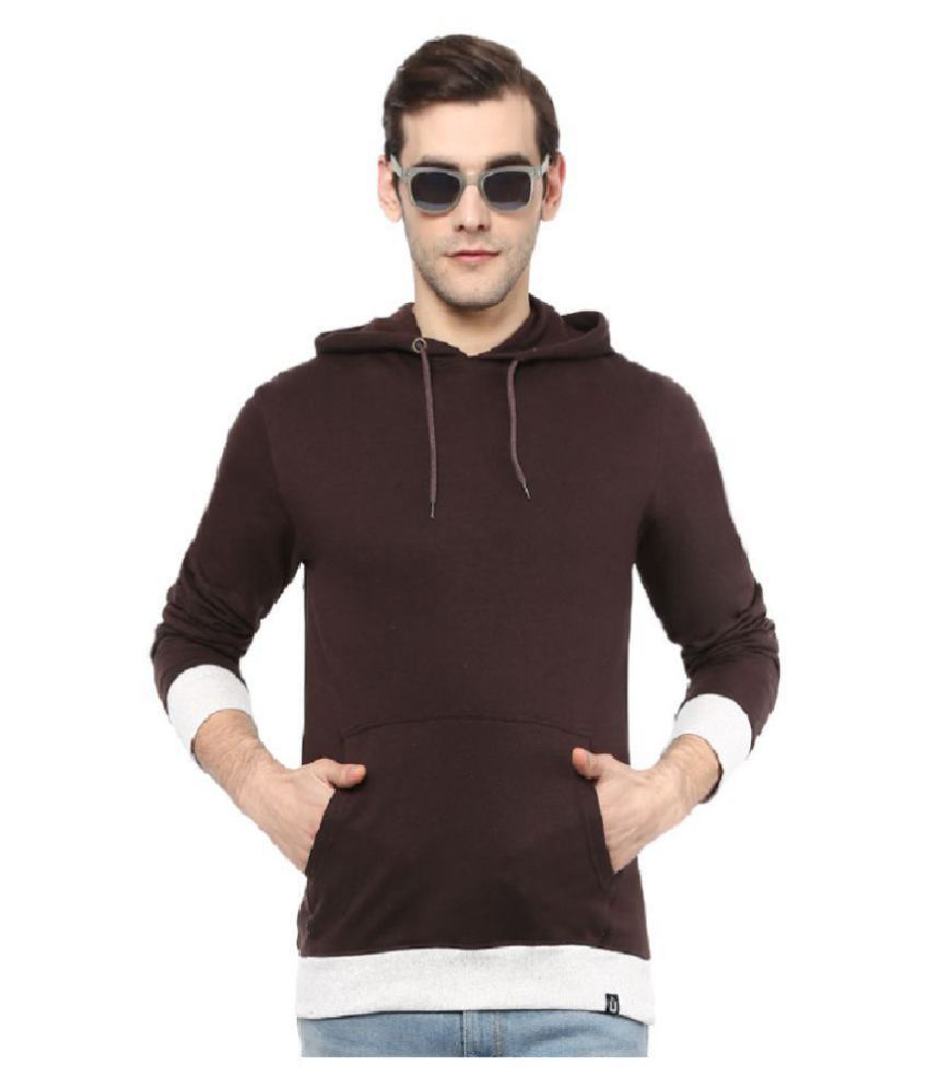     			Urbano Fashion Brown Sweatshirt