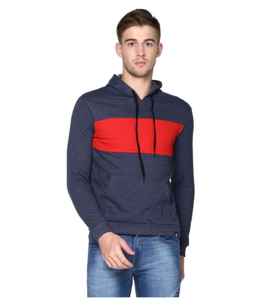     			Urbano Fashion Navy Sweatshirt