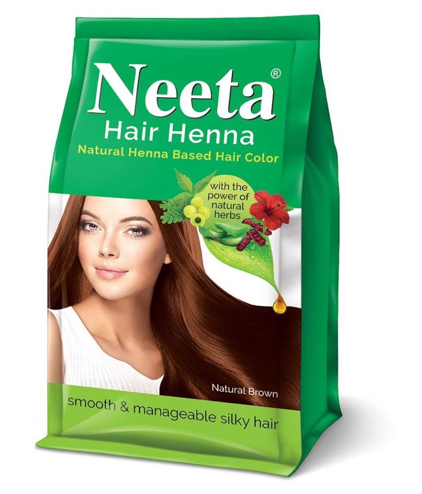 Nisha Hair Henna Natural Henna Based Hair Color Brown Henna 125 g Pack of  4: Buy Nisha Hair Henna Natural Henna Based Hair Color Brown Henna 125 g  Pack of 4 at