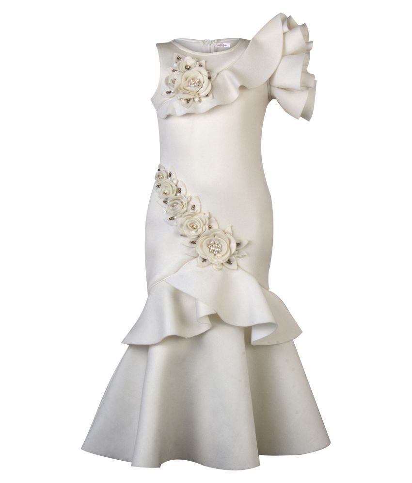 fish cut dress for girl