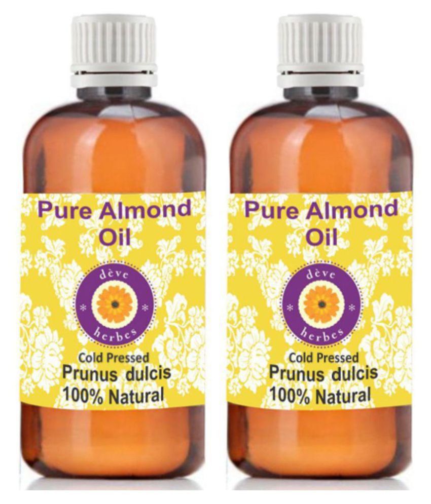     			Deve Herbes Pure Almond (Prunus dulcis) Carrier Oil 200 ml