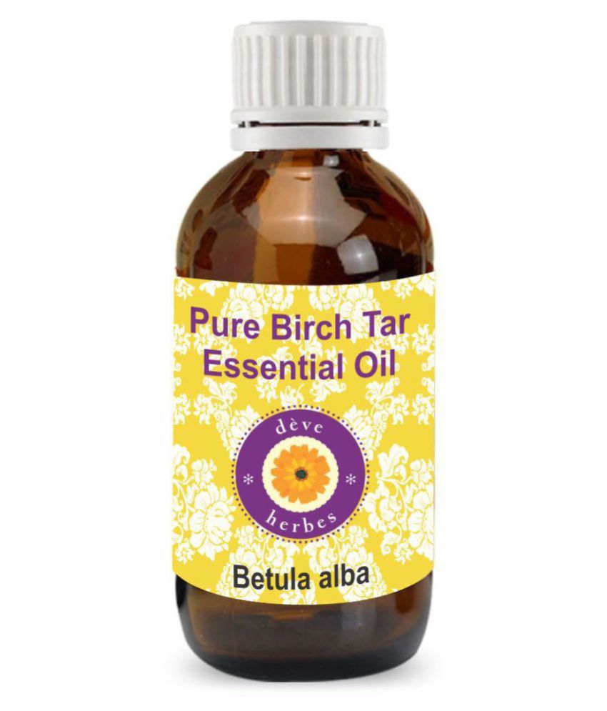     			Deve Herbes Pure Birch Tar   Essential Oil 15 ml