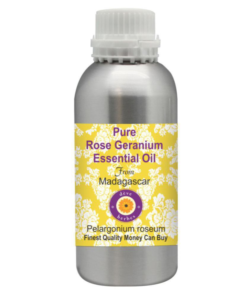     			Deve Herbes Pure Rose Geranium  Essential Oil 630 ml