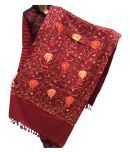 KASHMIRI Maroon Woolen Stoles