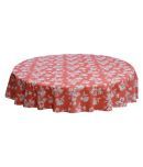 Oasis Hometex - Multicolor Cotton Table Cover (Pack of 1)