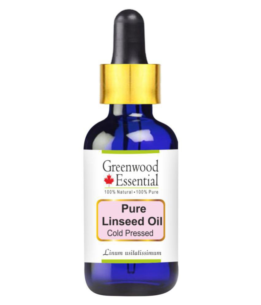     			Greenwood Essential Pure Linseed Carrier Oil 50 mL