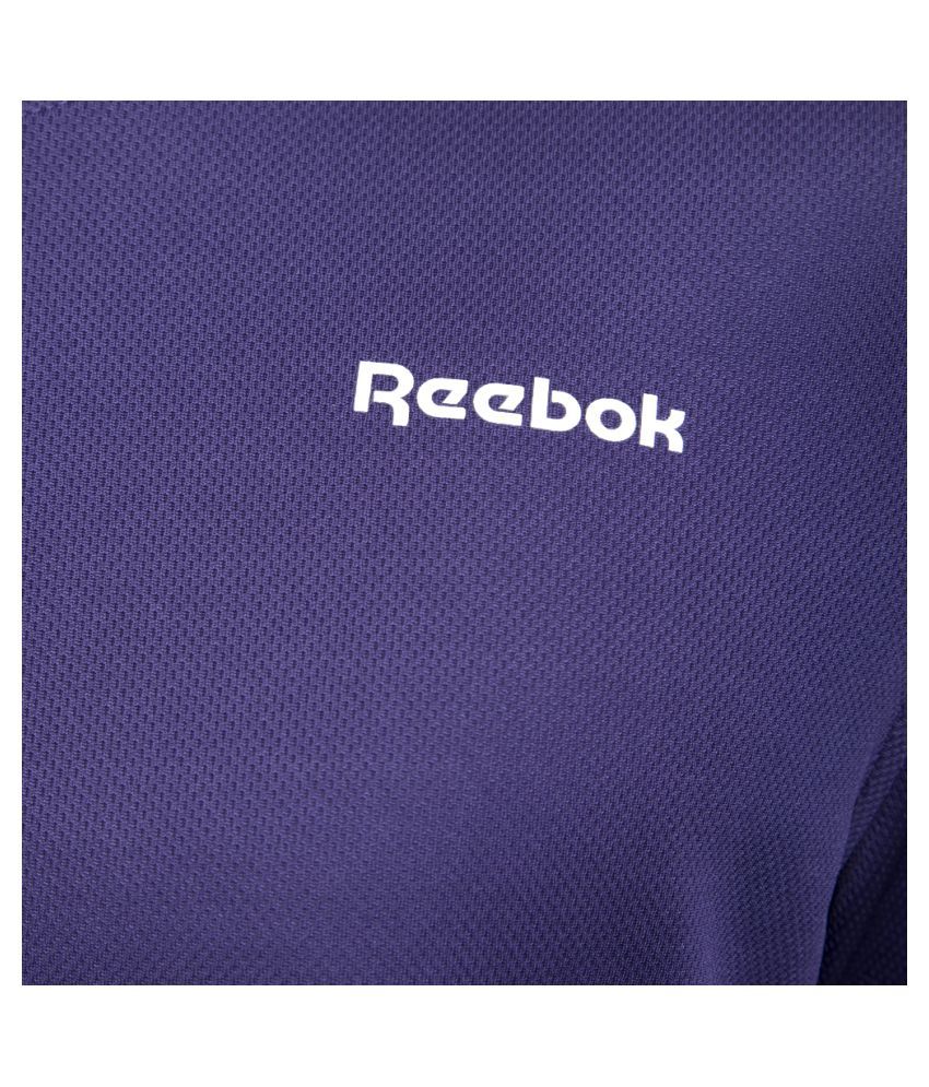 purple reebok shirt