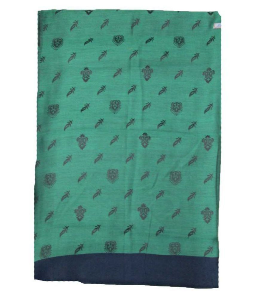 kashmiri shawls Green Loom-Woven Shawl Price in India - Buy kashmiri ...