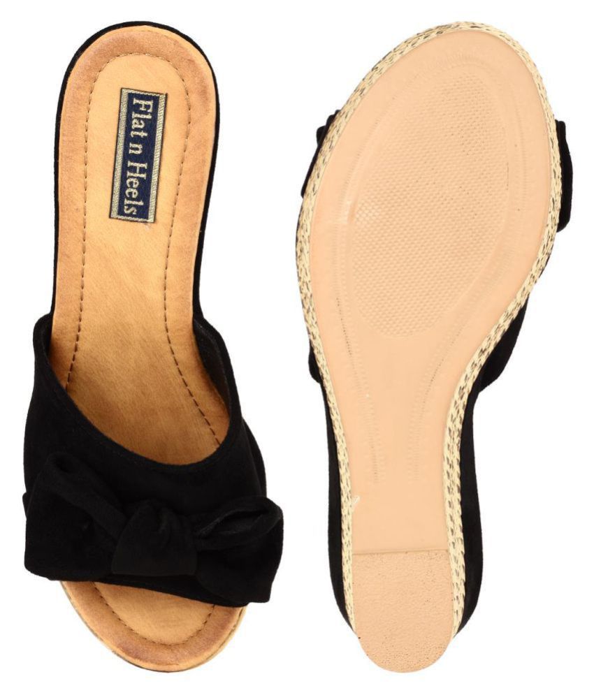 flat n heels wedges