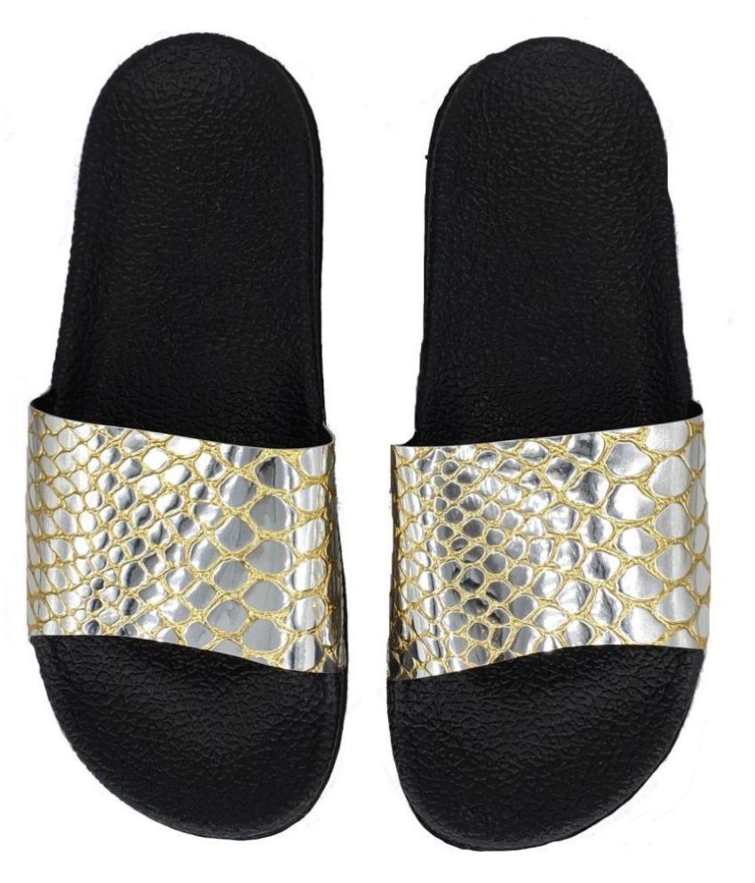 silver slippers