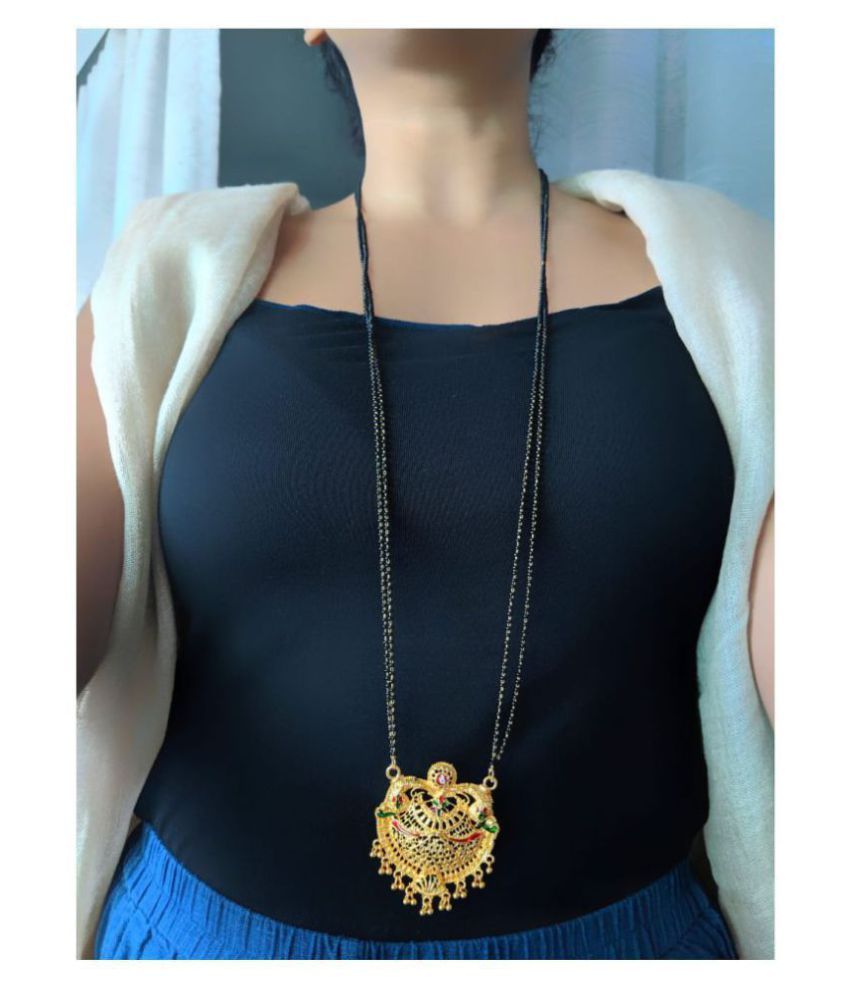long black mangalsutra