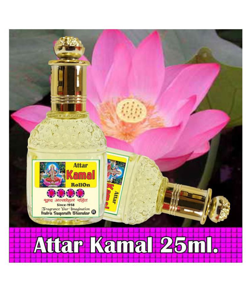     			INDRA SUGANDH BHANDAR - Kamal Diwali Puja Special Lotus Attar For Men & Women 25ml Pack Of 1