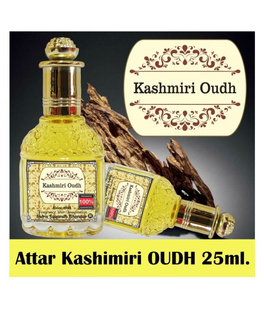     			INDRA SUGANDH BHANDAR - Kashmiri Oudh Attar For Men & Women 25ml Pack Of 1